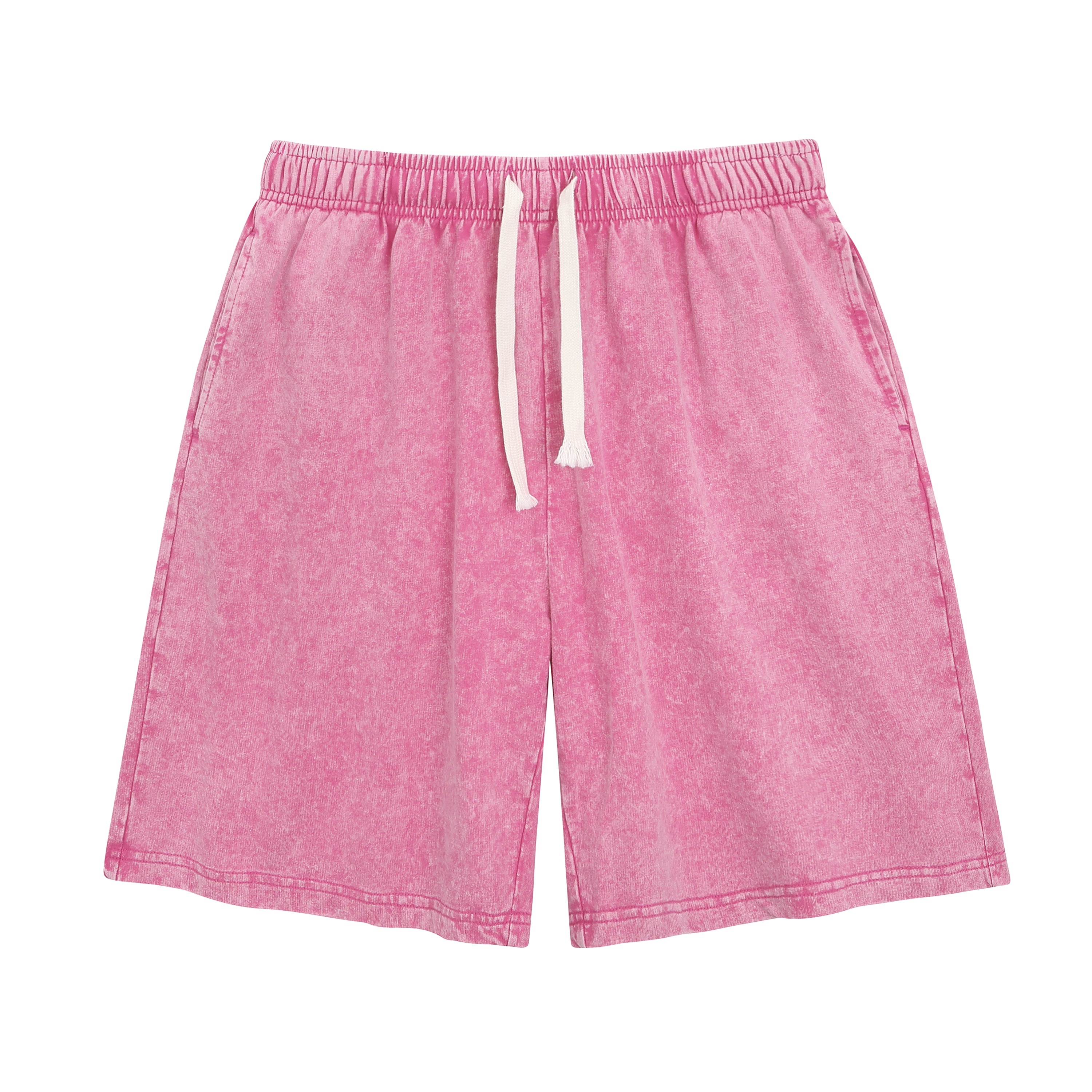 DG202 / WASHED SHORTS 260G 7.6OZ COTTON DTF PRINT RUSH SERVICE LA