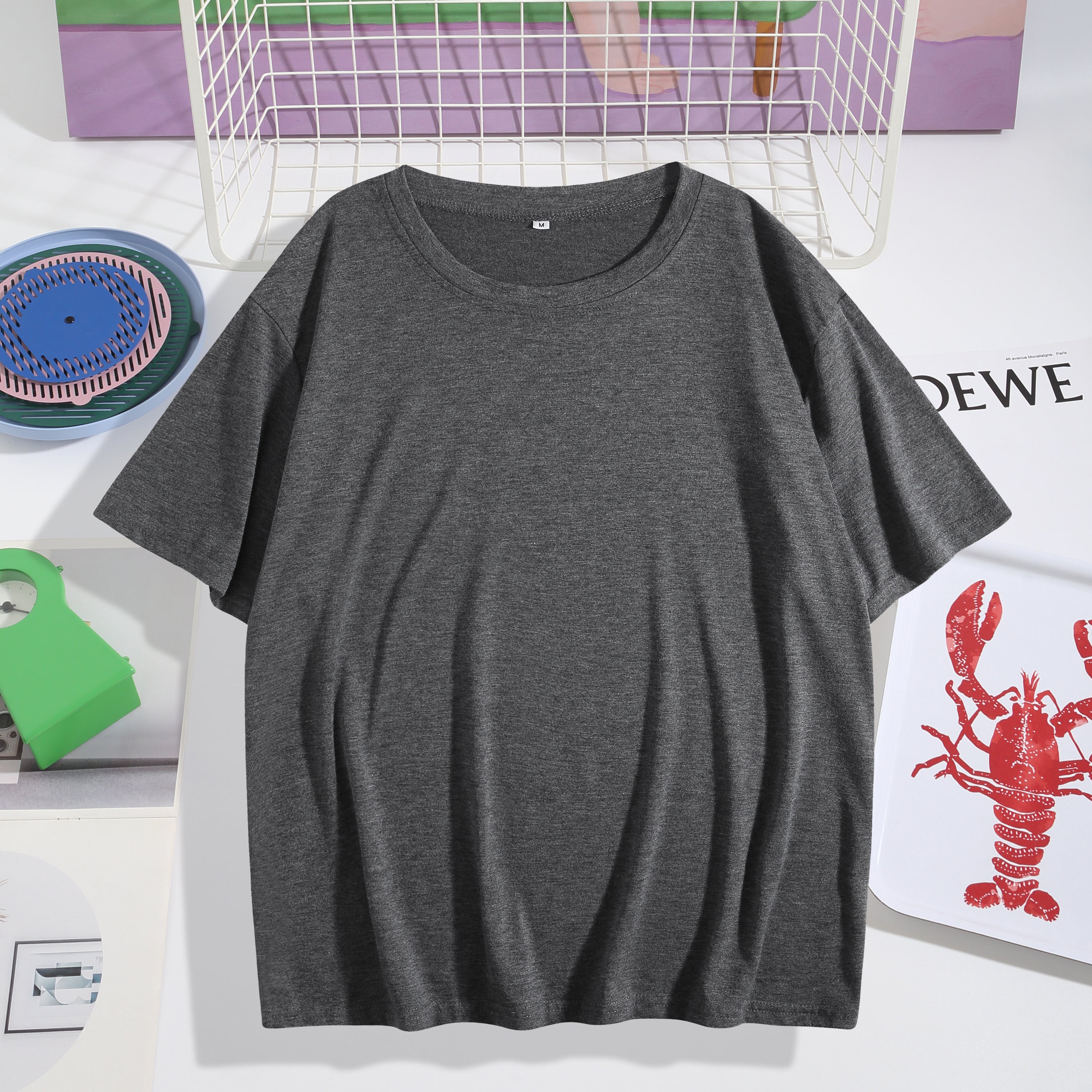 DG110 / WOMEN'S T-SHIRT 180G PLUS SIZE DTF PRINT RUSH SERVICE LA