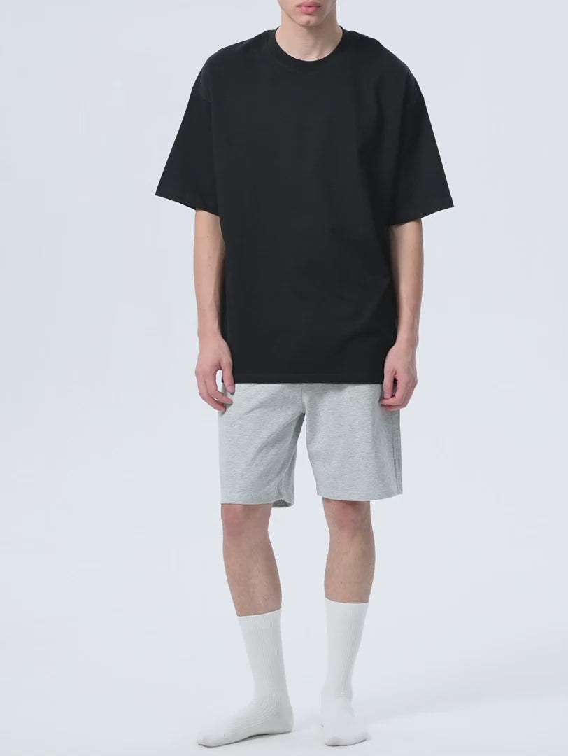 R00331-C001-V5 / HEAVYWEIGHT LOOSE FIT T-SHIRT 275G 8.1OZ DTG PRINT RUSH LA