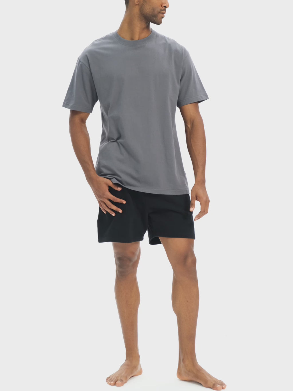 RU0002-C001-V3 / UNISEX SEAMLESS T-SHIRT 230G 6.8OZ DTG PRINT RUSH SERVICE LA