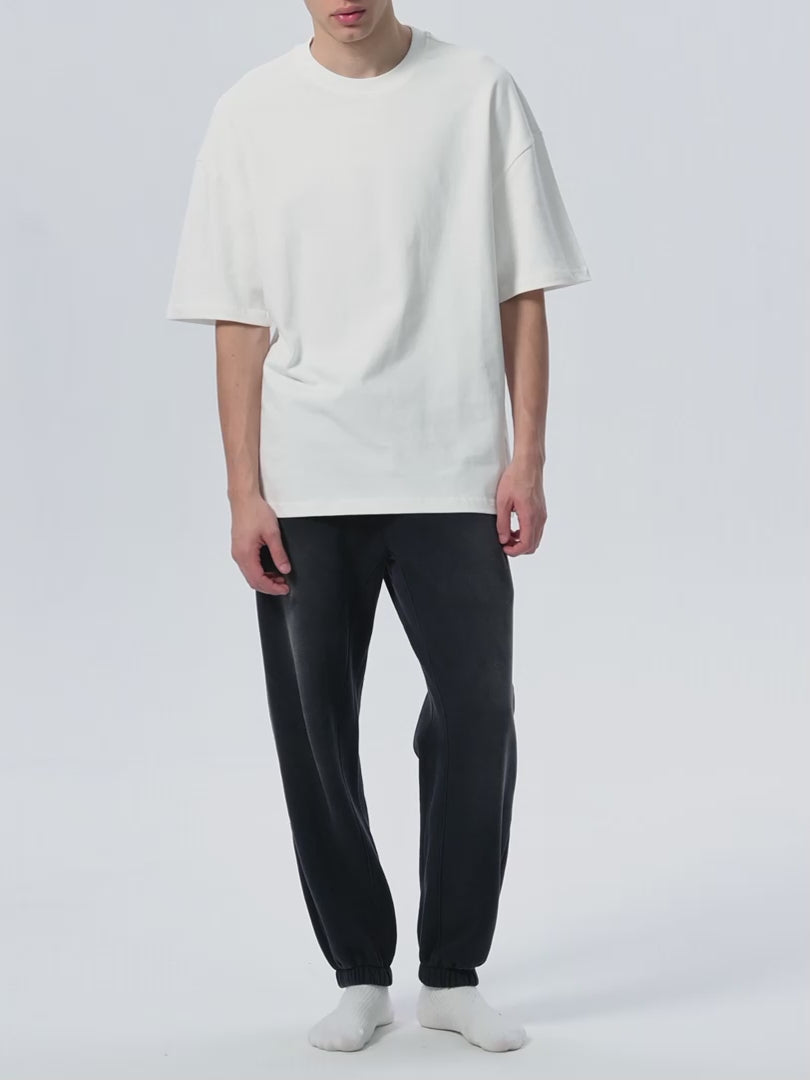 RG0001-C001-V2 / ESSENTIAL HEAVYWEIGHT COTTON T-SHIRT 330G 9.7OZ DTG PRINT LA