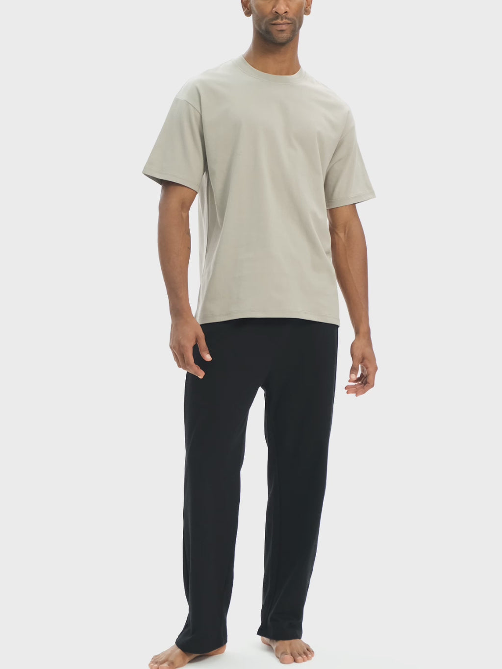 RU0003-C001-V4 / DROP SHOULDER COTTON T-SHIRT 250G 7.4OZ DTG PRINT RUSH SERVICE LA